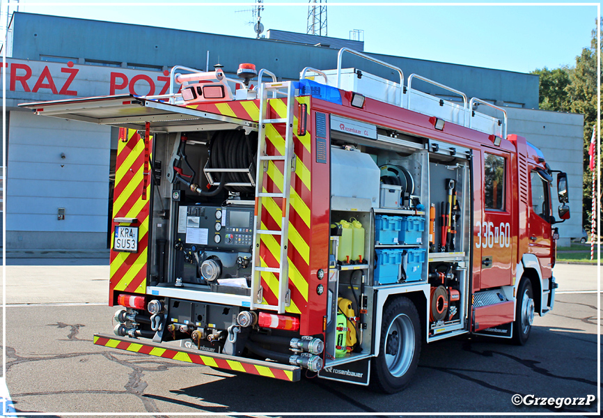 336[K]60 - 10 - GBA 2/20 Mercedes Benz Atego 1530/Rosenbauer - LSRG Kraków- Balice