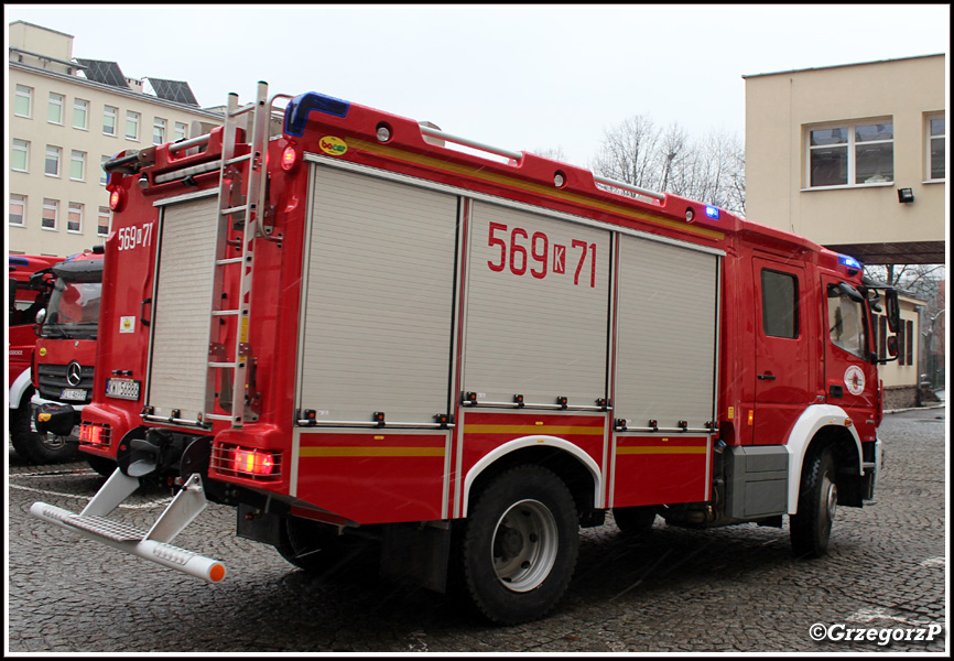 569[K]71 - GBA 2,5/26 - Mercedes Benz Atego 1330/Bocar - OSP Biskupice