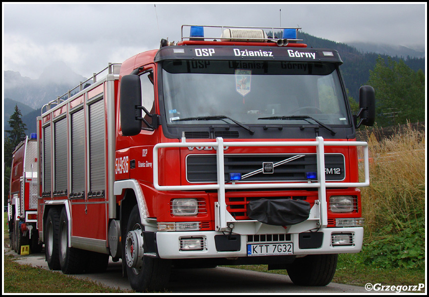 549[K]36 - GCBA 8/40 Volvo FM12/SzczÄ™Å›niak - OSP Dzianisz GÃ³rny*
