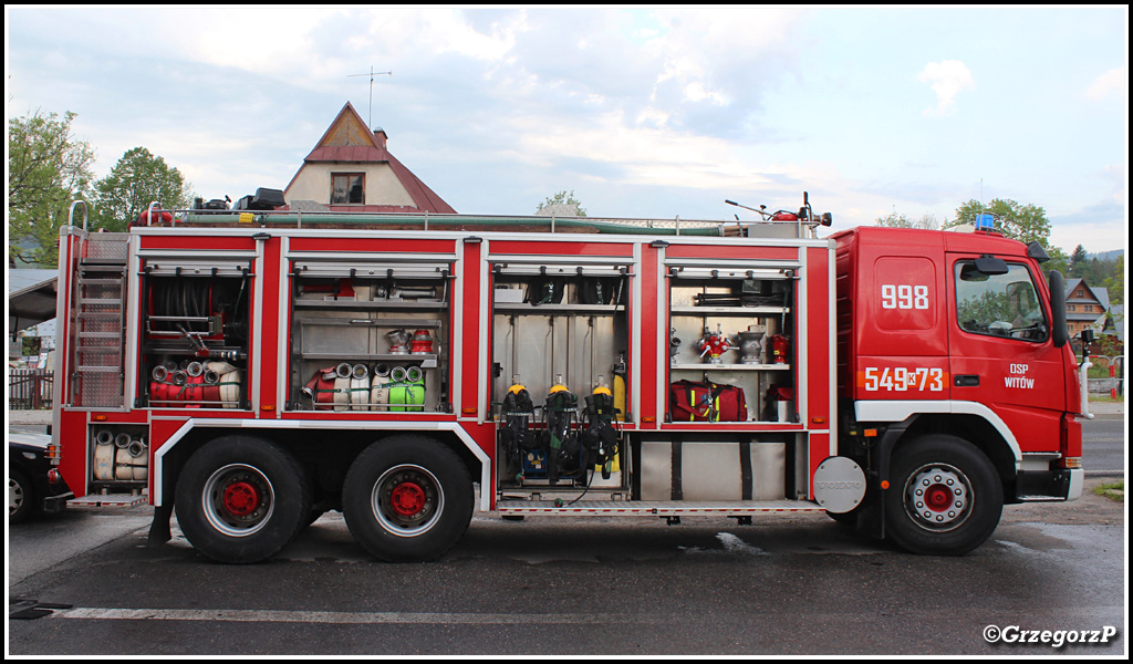 549[K]73 - GCBA 8/40 Volvo FM12/Szczęśniak - OSP Witów