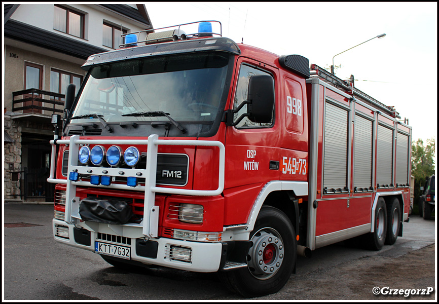 549[K]73 - GCBA 8/40 Volvo FM12/SzczÄ™Å›niak - OSP WitÃ³w