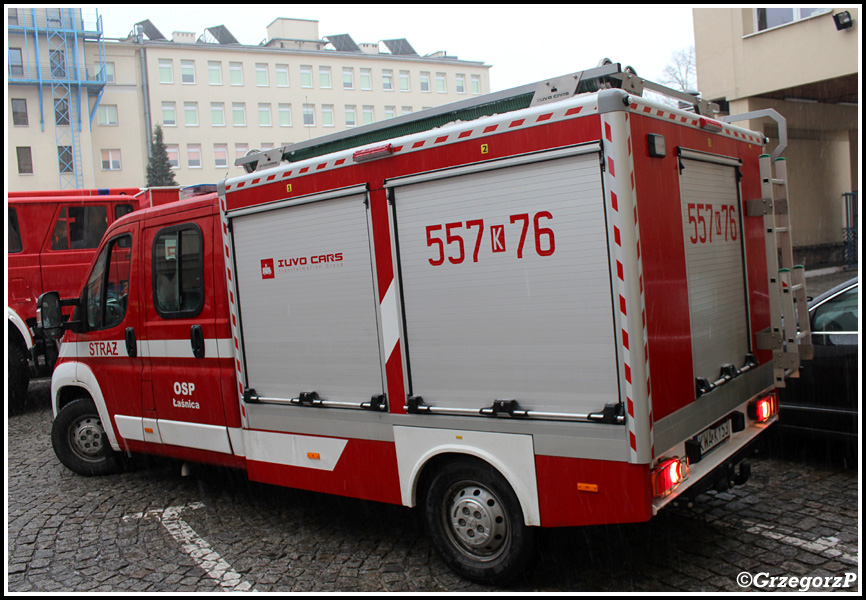 557[K]76 - GLBM Peugeot Boxer 335 L3 150/Iuvo Cars - OSP Łaśnica