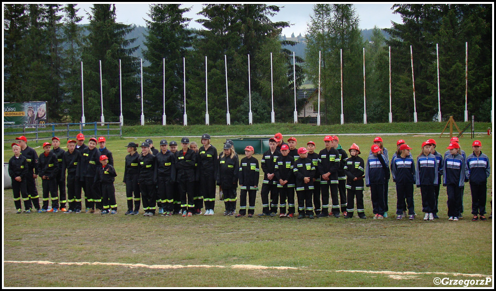 6.09.2015 - Kościelisko, Kiry - Powiatowe Zawody Sportowo- Pożarnicze