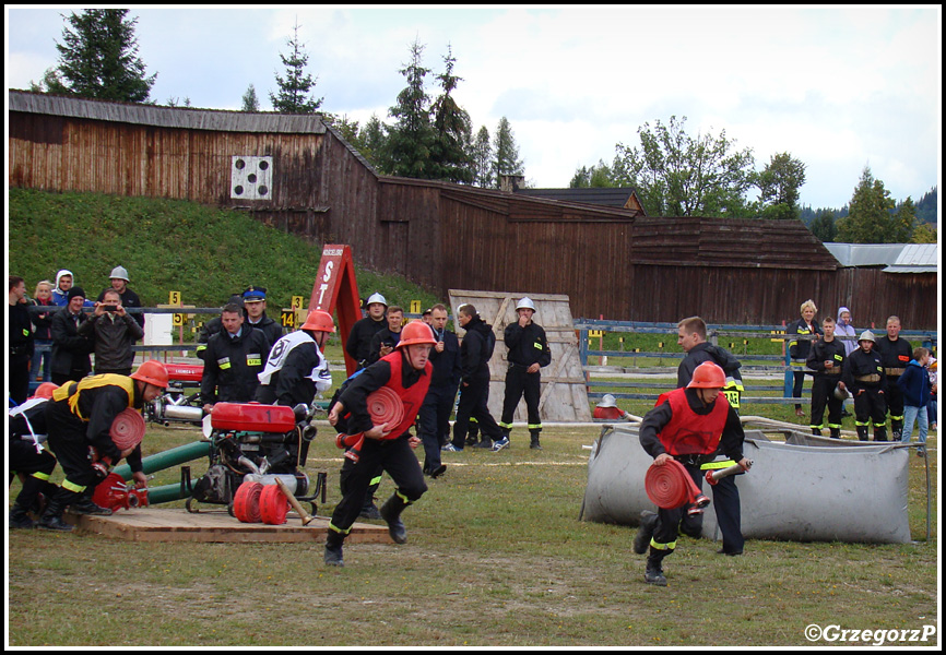 6.09.2015 - Kościelisko, Kiry - Powiatowe Zawody Sportowo- Pożarnicze