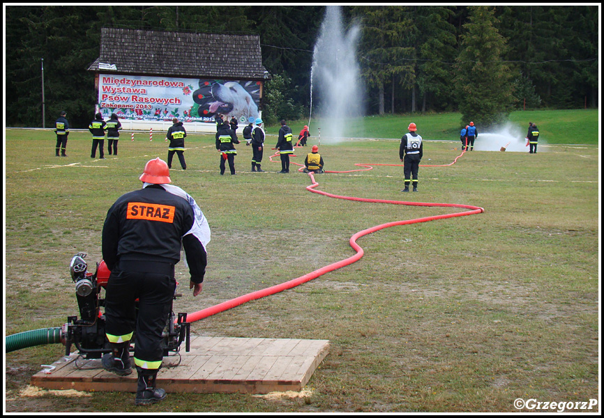 6.09.2015 - Kościelisko, Kiry - Powiatowe Zawody Sportowo- Pożarnicze