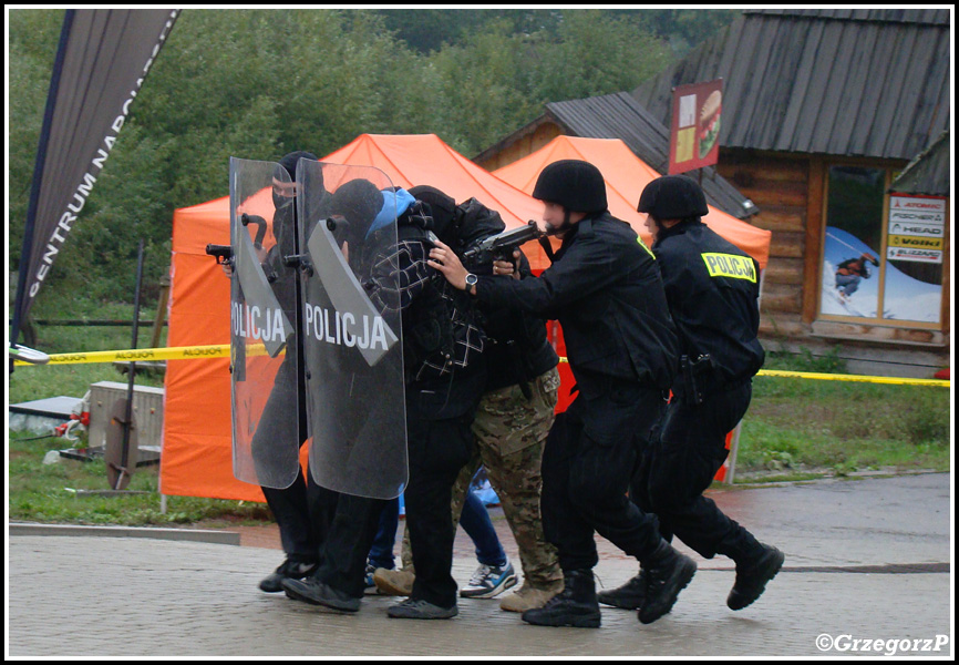 25.09.2015 - BiaÅ‚ka TatrzaÅ„ska, Kotelnica - Ä†wiczenia obronne ''WRZESIEÅƒ 2015''