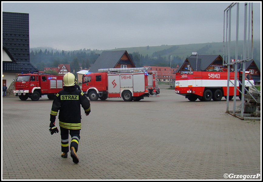 25.09.2015 - BiaÅ‚ka TatrzaÅ„ska, Kotelnica - Ä†wiczenia obronne ''WRZESIEÅƒ 2015''