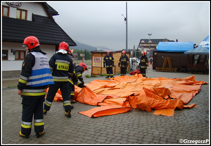 25.09.2015 - BiaÅ‚ka TatrzaÅ„ska, Kotelnica - Ä†wiczenia obronne ''WRZESIEÅƒ 2015''