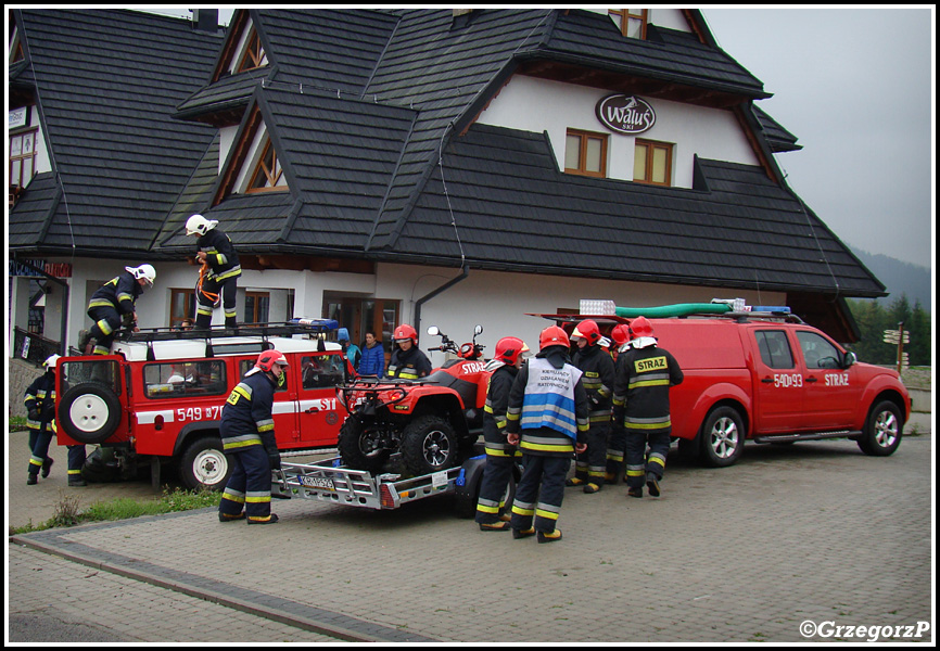 25.09.2015 - BiaÅ‚ka TatrzaÅ„ska, Kotelnica - Ä†wiczenia obronne ''WRZESIEÅƒ 2015''