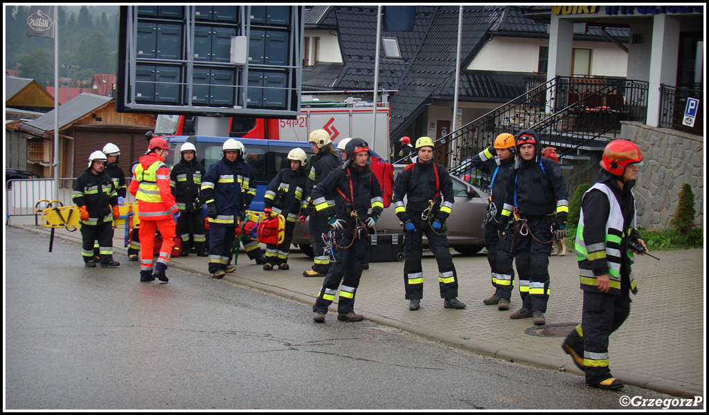 25.09.2015 - BiaÅ‚ka TatrzaÅ„ska, Kotelnica - Ä†wiczenia obronne ''WRZESIEÅƒ 2015''