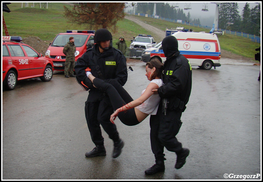 25.09.2015 - BiaÅ‚ka TatrzaÅ„ska, Kotelnica - Ä†wiczenia obronne ''WRZESIEÅƒ 2015''