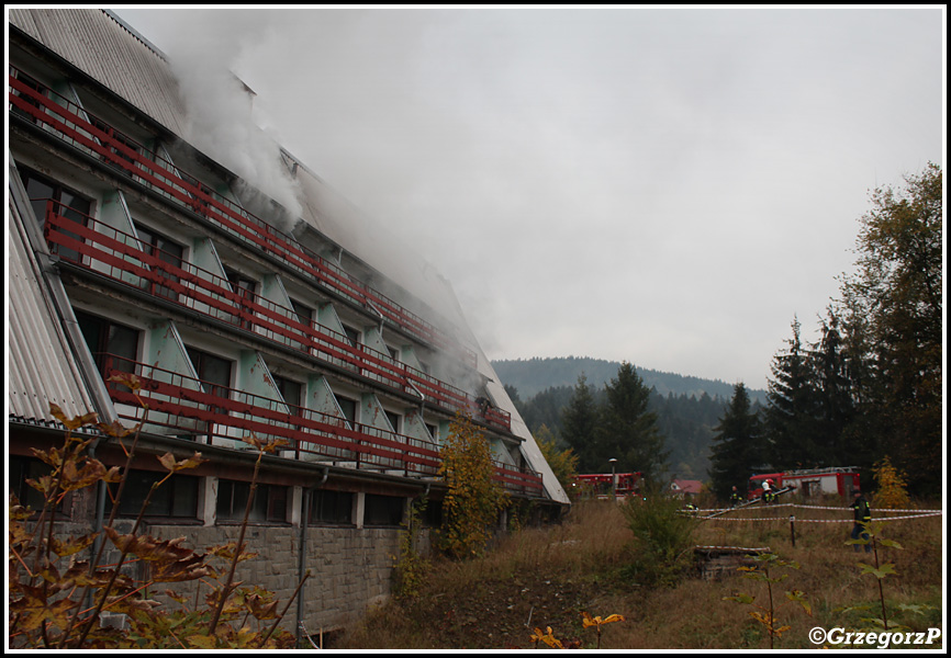 9.10.2015 - Zawoja, DW ''GÃ³rnik'' - Ä†wiczenia ''UCHODÅ¹CA 2015''