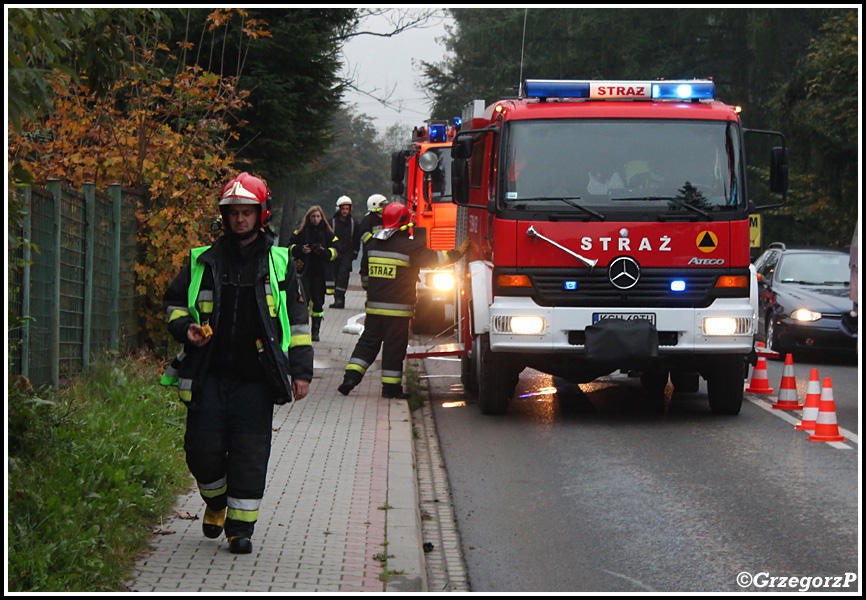 9.10.2015 - Zawoja, DW ''GÃ³rnik'' - Ä†wiczenia ''UCHODÅ¹CA 2015''