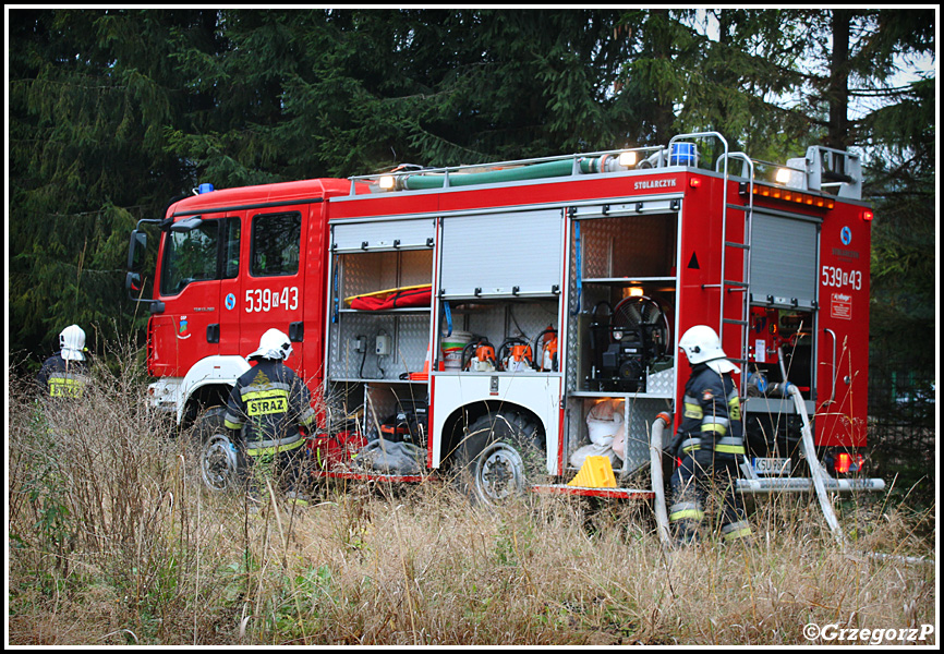 9.10.2015 - Zawoja, DW ''Górnik'' - Ćwiczenia ''UCHODŹCA 2015''