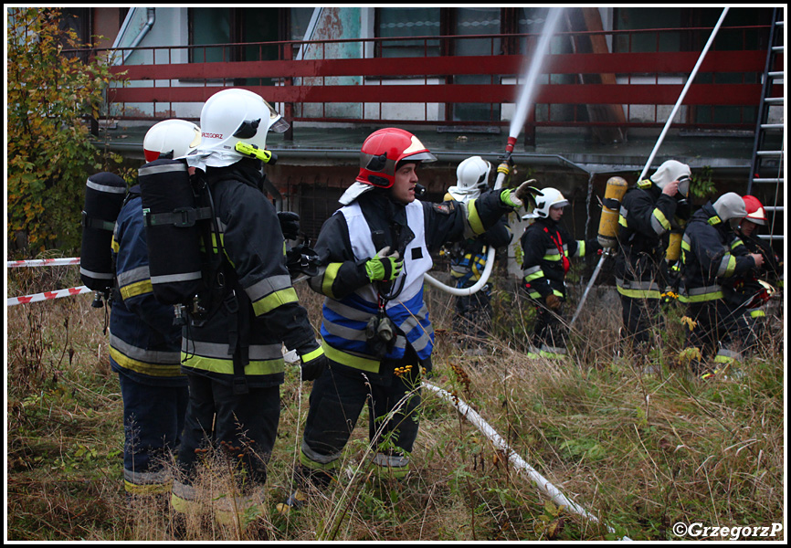 9.10.2015 - Zawoja, DW ''Górnik'' - Ćwiczenia ''UCHODŹCA 2015''