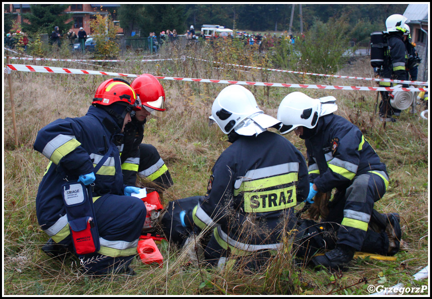 9.10.2015 - Zawoja, DW ''Górnik'' - Ćwiczenia ''UCHODŹCA 2015''