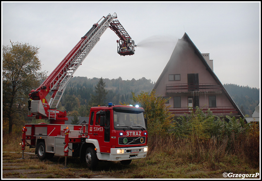 9.10.2015 - Zawoja, DW ''GÃ³rnik'' - Ä†wiczenia ''UCHODÅ¹CA 2015''