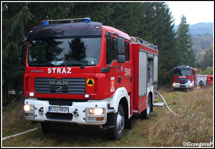 9.10.2015 - Zawoja, DW ''GÃ³rnik'' - Ä†wiczenia ''UCHODÅ¹CA 2015''