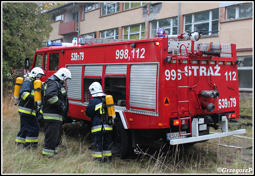 9.10.2015 - Zawoja, DW ''GÃ³rnik'' - Ä†wiczenia ''UCHODÅ¹CA 2015''
