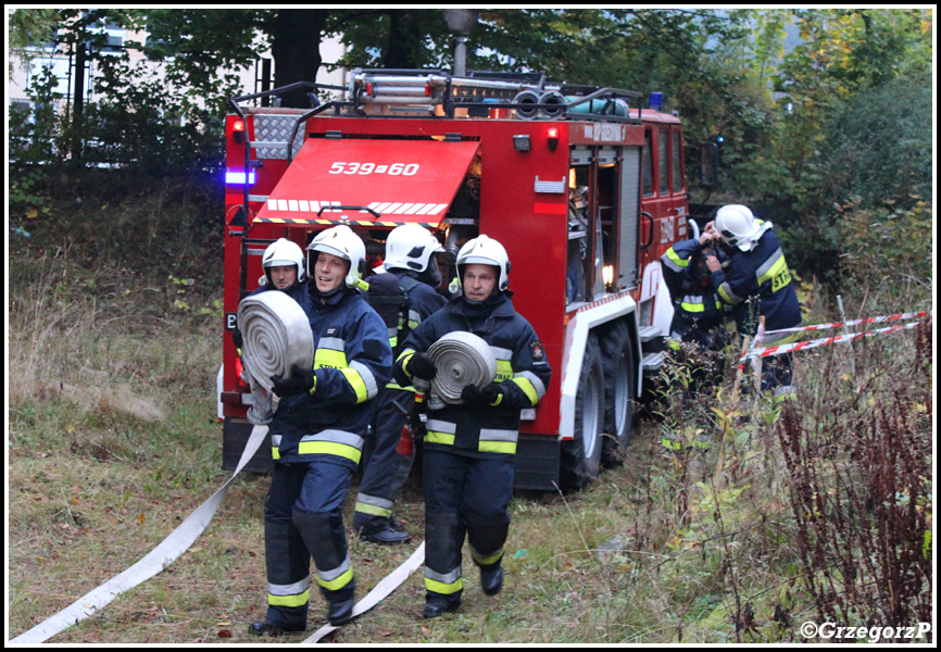 9.10.2015 - Zawoja, DW ''GÃ³rnik'' - Ä†wiczenia ''UCHODÅ¹CA 2015''