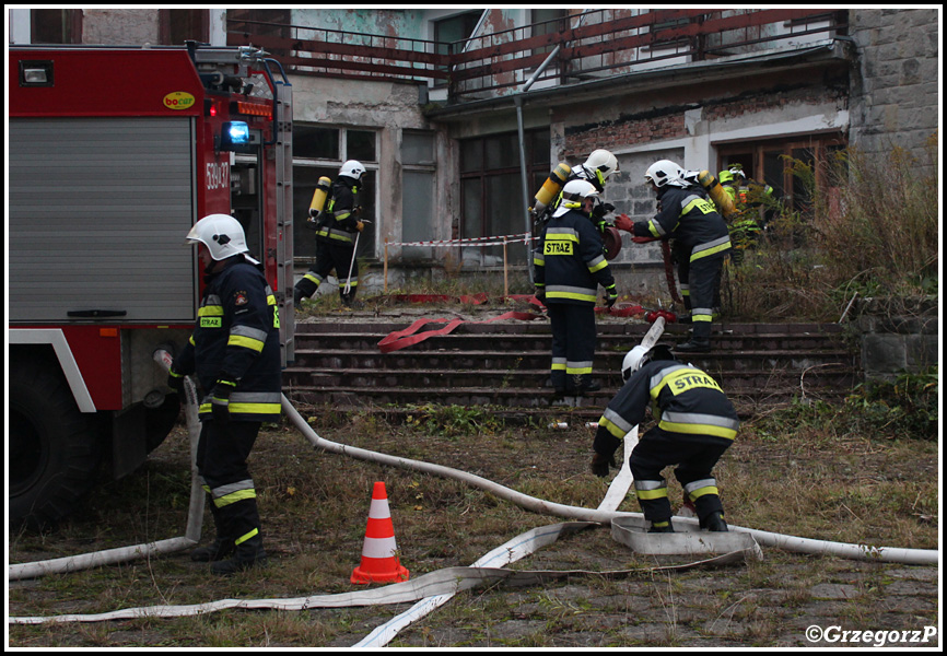 9.10.2015 - Zawoja, DW ''Górnik'' - Ćwiczenia ''UCHODŹCA 2015''