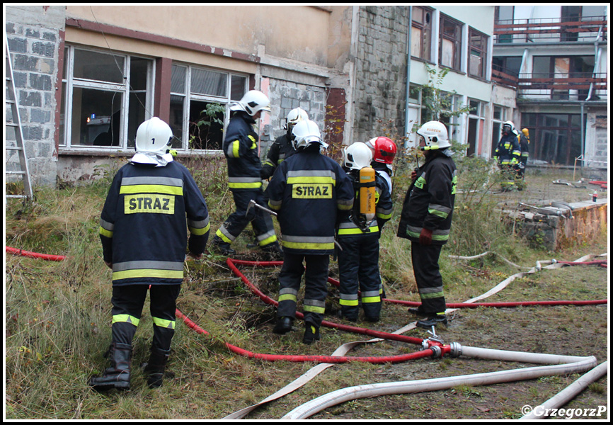 9.10.2015 - Zawoja, DW ''Górnik'' - Ćwiczenia ''UCHODŹCA 2015''