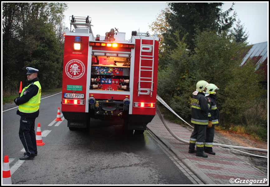 9.10.2015 - Zawoja, DW ''GÃ³rnik'' - Ä†wiczenia ''UCHODÅ¹CA 2015''