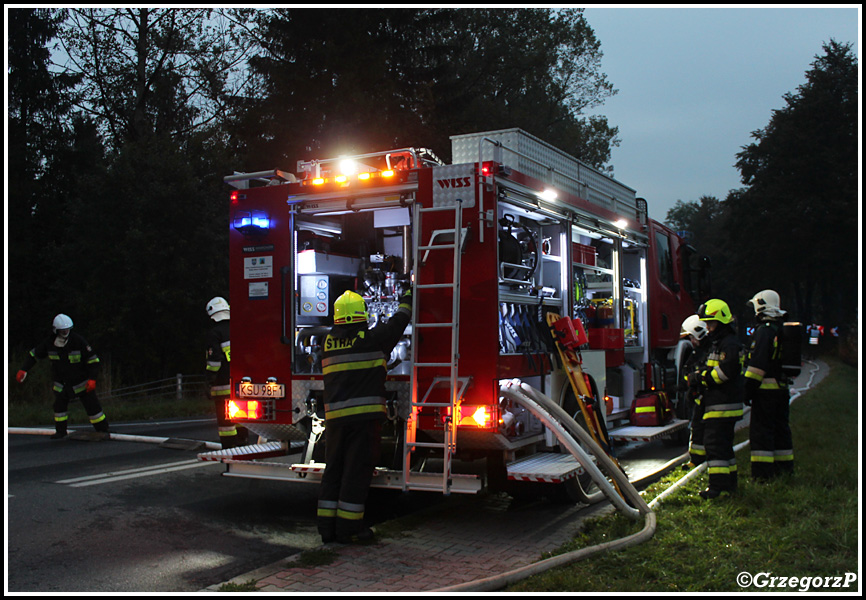9.10.2015 - Zawoja, DW ''GÃ³rnik'' - Ä†wiczenia ''UCHODÅ¹CA 2015''