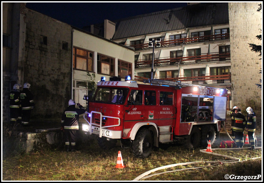 9.10.2015 - Zawoja, DW ''GÃ³rnik'' - Ä†wiczenia ''UCHODÅ¹CA 2015''