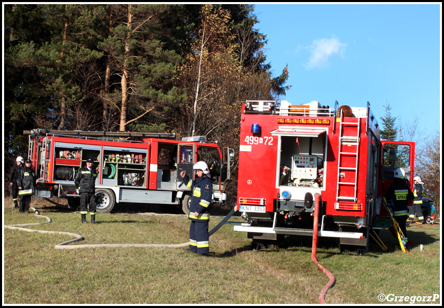 8.11.2015 - Podsarnie - Gminne manewry taktyczno- bojowe ''BESKID 2015''