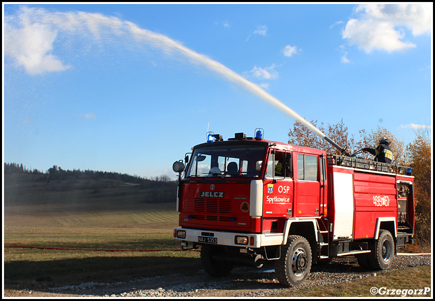 8.11.2015 - Podsarnie - Gminne manewry taktyczno- bojowe ''BESKID 2015''