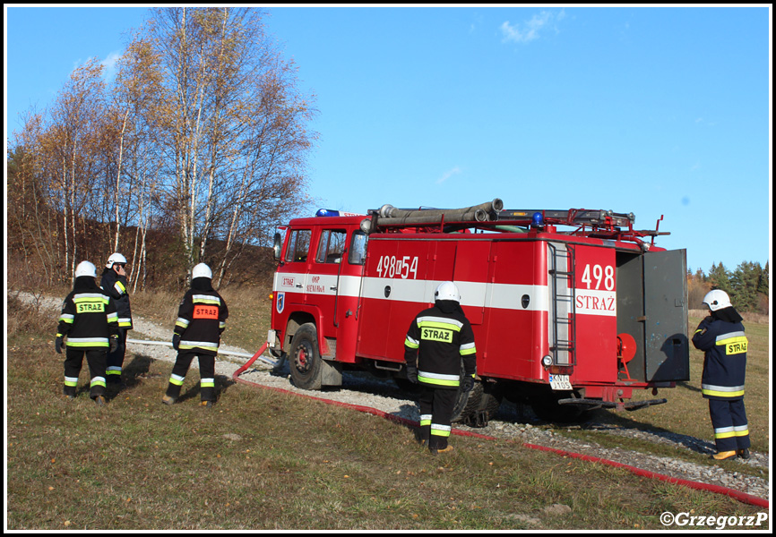 8.11.2015 - Podsarnie - Gminne manewry taktyczno- bojowe ''BESKID 2015''