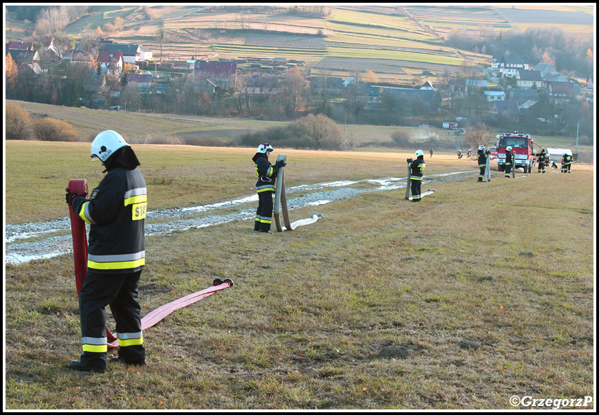 8.11.2015 - Podsarnie - Gminne manewry taktyczno- bojowe ''BESKID 2015''