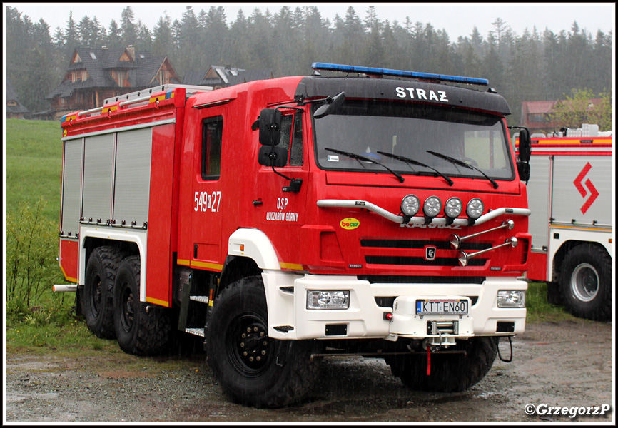 549[K]27 - GCBA 5/37 Kamaz 43118/Bocar - OSP GliczarÃ³w GÃ³rny