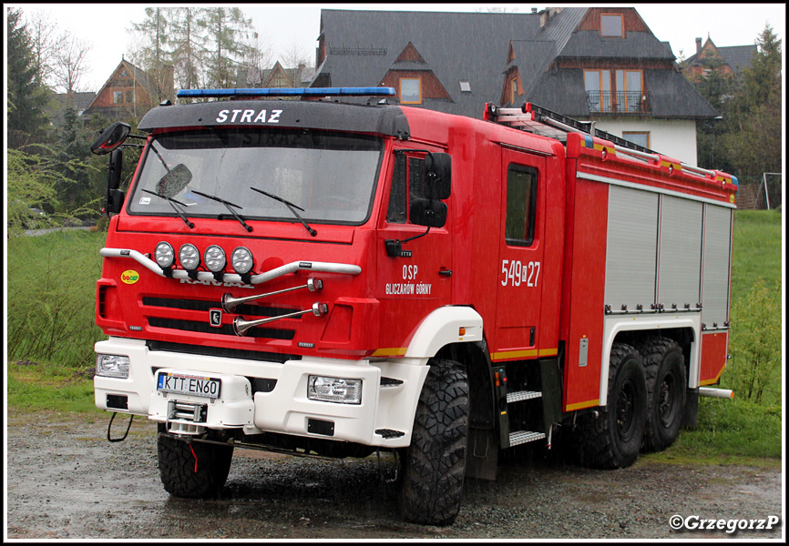 549[K]27 - GCBA 5/37 Kamaz 43118/Bocar - OSP Gliczarów Górny