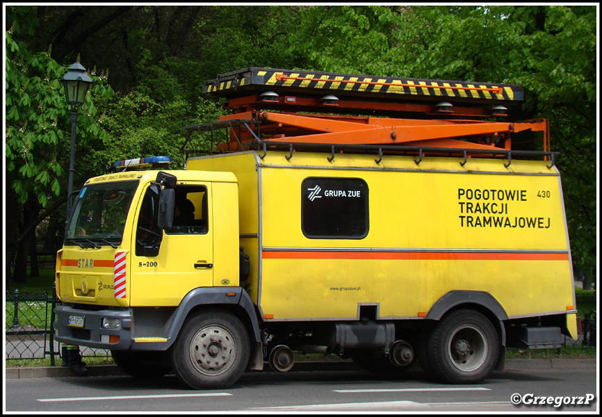430 - Star S-200/WUKO - Grupa ZUE, Pogotowie Trakcji Tramwajowej KrakÃ³w