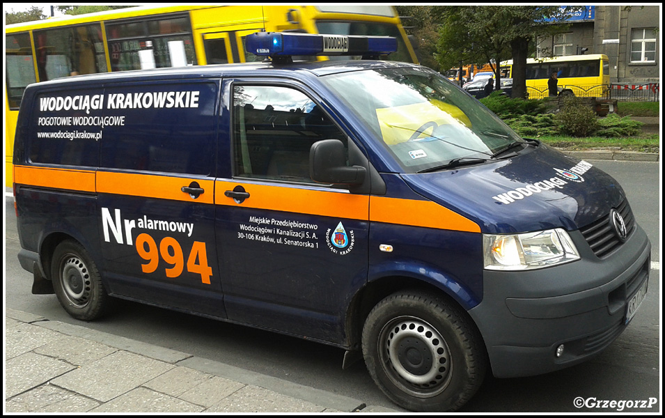 Volkswagen Transporter T5 - WodociÄ…gi Krakowskie