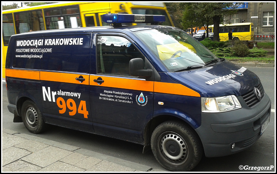 Volkswagen Transporter T5 - Wodociągi Krakowskie