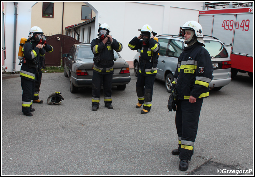 22.11.2015 - Spytkowice, remiza OSP - Manewry KSRG