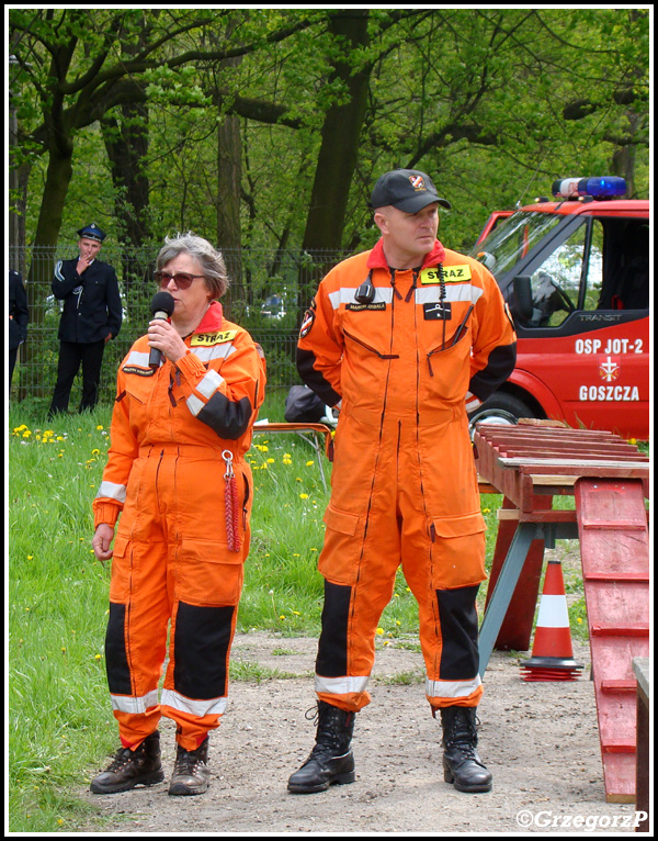 3.05.2016 - Skawina, Park Miejski - Pokaz Grupy Poszukiwawczo- Ratowniczej OSP Goszcza