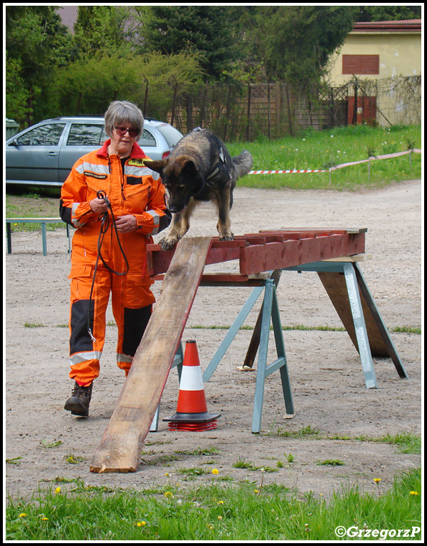 3.05.2016 - Skawina, Park Miejski - Pokaz Grupy Poszukiwawczo- Ratowniczej OSP Goszcza