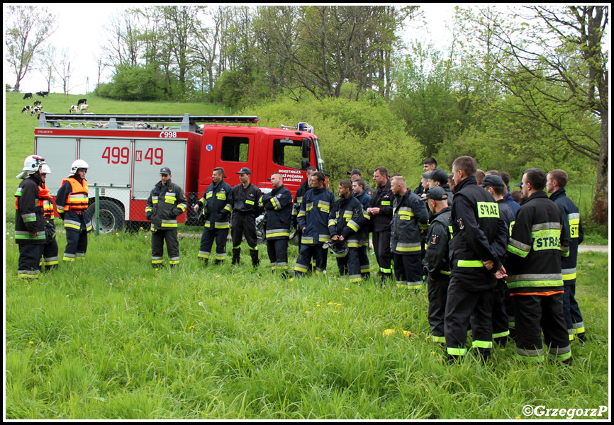 15.05.2016 - Raba Wyżna, Kosiczne - Manewry KSRG