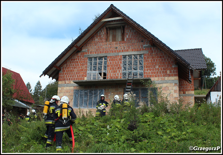 4.09.2016 - Rdzawka, rola Zającówka - Manewry KSRG