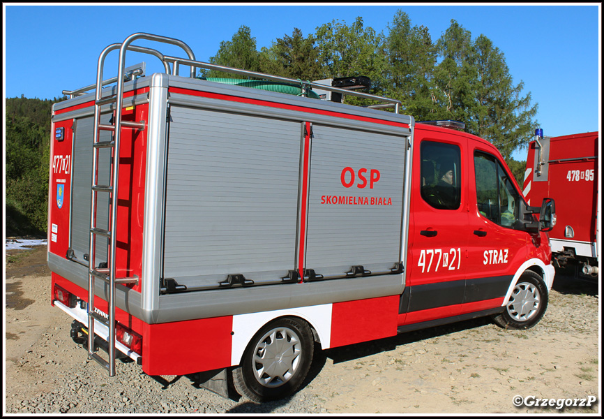 477[K]21 - GLBM 0,2/0,5 Ford Transit 155 T350/Frank-Cars - OSP Skomielna BiaÅ‚a*