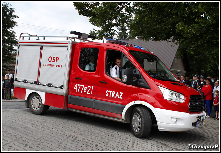 477[K]21 - GLBM 0,2/0,5 Ford Transit 155 T350/Frank-Cars - OSP Skomielna BiaÅ‚a*