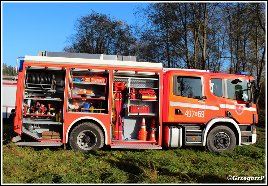 497[K]69 - GBA 4,2/24 Scania 94D/Rosenbauer - OSP Gronków