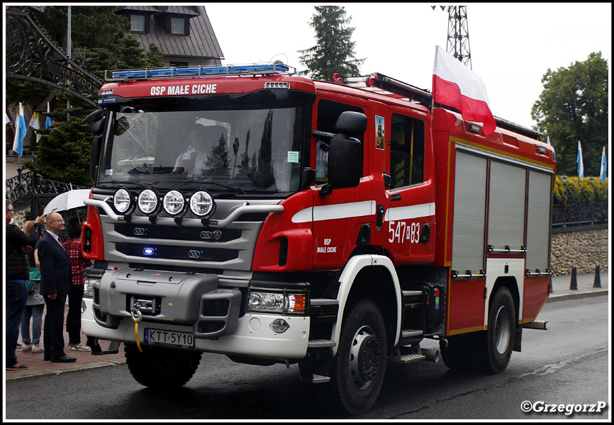 547[K]83 - GBA 3/16 Scania P360/Wawrzaszek - OSP MaÅ‚e Ciche