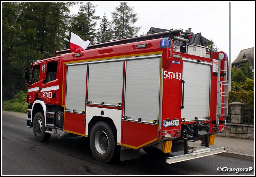 547[K]83 - GBA 3/16 Scania P360/Wawrzaszek - OSP MaÅ‚e Ciche