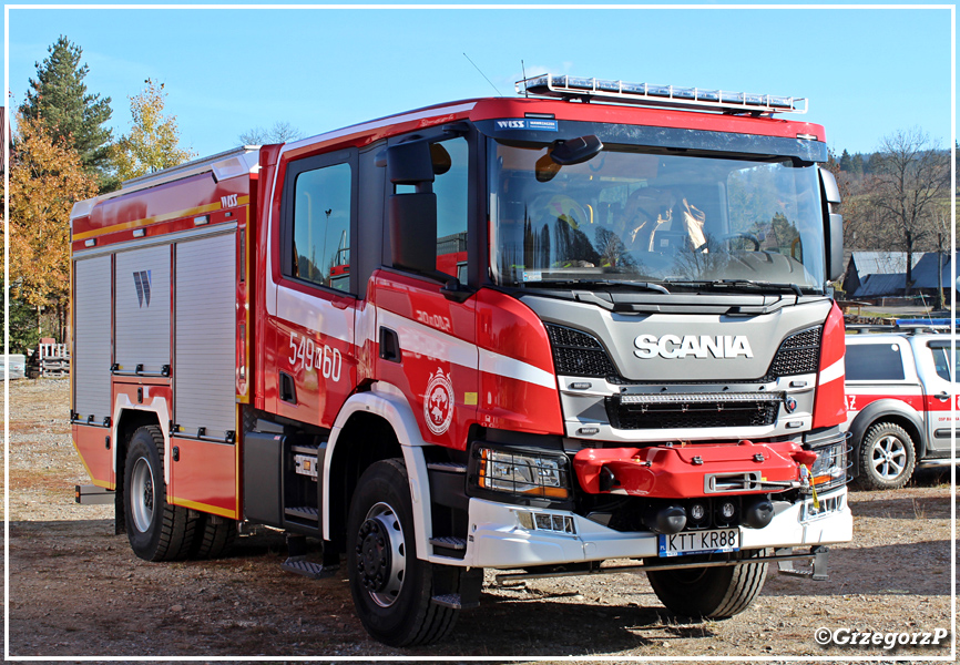 549[K]60 - GBA 3/27 Scania P360/Wawrzaszek - OSP Bukowina TatrzaÅ„ska