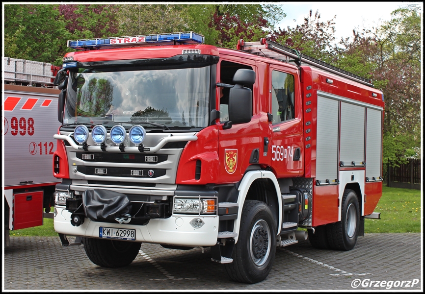 569[K]74 - GBA 3/16 - Scania P360/Wawrzaszek - OSP TrÄ…bki